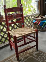 Antique Folk Art Hand Carved Red Mexican Chair Come Sit Awhile And Visit Www Mainlymexican Com Mexico Mexican C Mexican Chairs Decor Mexican Furniture