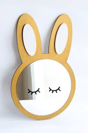 Check wayfair's vast choice of top brands & styles and get great discounts daily. Cute Bunny Rabbit Shaped Sleepy Eyed Kids Shatterproof Mirror Etsy Kids Mirrors Wooden Bunny Kids Room Wall Decor