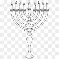 This menorah coloring page features a picture of a menorah to color for hanukkah. High Candle And Very Beautiful Of Menorah Coloring Holiday Coloring Pages Hd Png Download 574x740 1710828 Pngfind