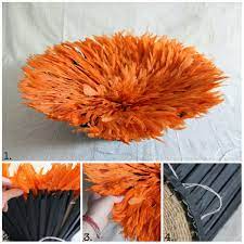 Traditionally The Juju Hat Bamileke Feather Headdress Or Tyn Hat Is A Headdress Worn By The Royal Juju Hat Macrame Wall Hanging Tutorial Feather Wall Hanging