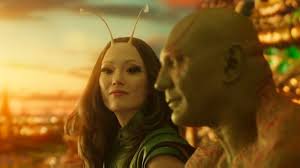 Hey guys drax is my favorite and i bullshitted his tattoos. Guardians Of The Galaxy James Gunn S Drax And Mantis Spin Off Movie Hasn T Been Ruled Out