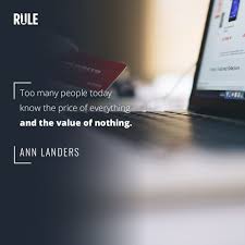 Life can be much easier when you acknowledge when you know your own values, you can use them to make decisions about how to live your life. Value Investing 101 Rule 1 Investing