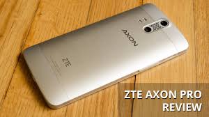 ZTE Axon Pro Review - YouTube