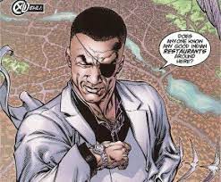 One such example is marvel's nick fury. Nick Fury Ultimate Marvel Character Wikipedia