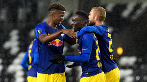 Rosenborg trondheim war einst dauergast in der champions league, aber das ist lange her. Rb Leipzig Feiert Gegen Rosenborg Trondheim Ersten Europa League Sieg Eurosport