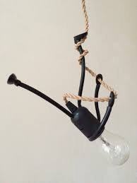 Mr Bright One On A Rope Studio Perspective Zelfgemaakte Lampen Doe Het Zelf Lamp Lampen