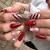 Coffin Pinterest Christmas Nails