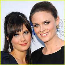 Individually, they're each highly successful actors, and together, they're an inspiring pair who support each other in their tough industry. Zooey Emily Deschanel Will Share The Screen On Bones Emily Deschanel Zooey Deschanel Just Jared