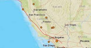 9 Earthquakes Hit California In Less Than 24 Hours Over Christmas Holiday Earthquake Seismic San Andreas Fault