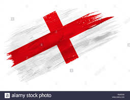 It is known that english crusaders used a red flag with a white cross about 1189. Gemalt England Flagge Hand Stil Abbildung Gezeichnet Stockfotografie Alamy