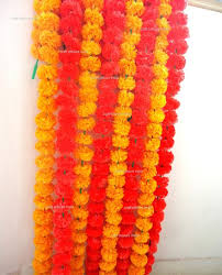 Check spelling or type a new query. Indian Wedding Fresh Like Artificial Marigold Flower String Party Backdrop Floral Decor Home Garden