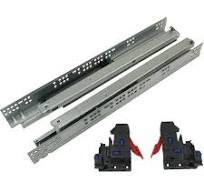 Pride Industrial 12in 100lb Concealed Full Ext Soft-Cl Undermount for  1/2"-5/8" material