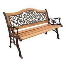 The dc america palm springs camelback bench provides elegant outdoor seating at home or elsewhere. Dc America Sl5650cobr Mp Sienna Camelback Park Bench Cast Iron Frame And Hardwoodslats Rust Resistant Bronze Finish D C Outdoor Bench Park Bench Patio Chairs