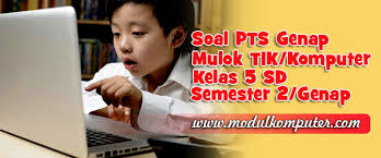 Pembahasan soal pppk guru sd kompetensi teknis new update. Soal Tik Sd Modulkomputer Com