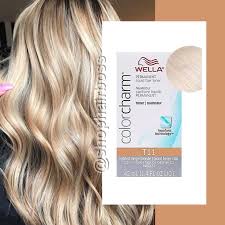 Vibrant, long lasting, fade resistant results. Wella Color Charm T11 Lightest Beige Blonde Toner 42ml Shopee Philippines