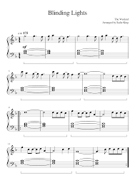 The original amateur interpretation of a tune. Blinding Lights The Weeknd Easy Piano Sheet Music For Piano Solo Musescore Com