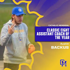 Year four is officially in the books. I am honored to have been named  Assistant Coach of the Year for the Classic 8 Conference.