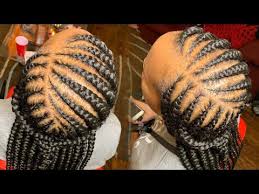Similar to tribal braids, two layer braids involve braids that move in two different directions from a part on the hair. One Layer Feedin Braids Jumbo Youtube