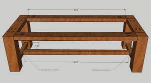 This woodworking plan is designed using 5/8 thick pallet wood slats for an affordable durable lumber option. The Perfect Outdoor Coffee Table Free Plans Nick Alicia