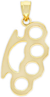 Maybe you would like to learn more about one of these? Amazon Com Charm America Gold Knuckles Knucks Charm 10 Karat Solid Gold Clothing Shoes Jewelry