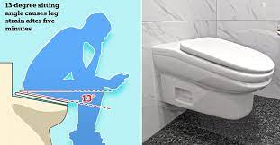 Tilted Toilet Designed To Limit Worker