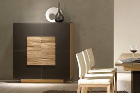 V Montana Von Voglauer Highboard 128 Grandbrown Wildeiche