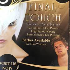 Salon is a premier hair salon in columbus, oh, specializing in elegant coiffure and classic finishing touches. Final Touch Hair Salon Home Facebook