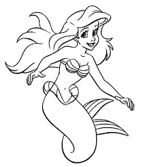 There are tons of great resources for free printable color pages online. Disney Princess Ariel Coloring Pages For Kids Disney Coloring Pages Ariel Coloring Pages Princess Coloring Pages