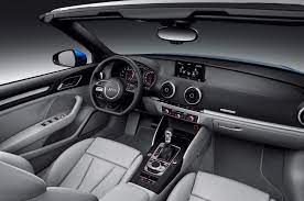2015 Audi A3 Cabriolet Review For New Audi A3 Sedan Audi A3 Audi Interior