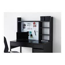 Micke Add On Unit High Black Brown 41 3 8x25 5 8 Ikea Micke Ikea Black Brown