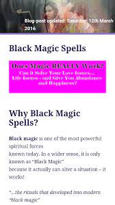Black Magic Spells:amazon.com:appstore For Android