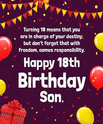 Funny 18th birthday quotes for son. 18th Birthday Wishes Happy 18th Birthday Messages And Quotes