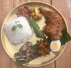 Thank you nasi lemak tech for choosing me as your giveaway winner! Nasi Lemak The National Dish Of Malaysia Fragrant Rice Cooked In Coconut Milk And Pandan Served With An Assortment Of Hard Boiled Egg Roasted Peanuts Grilled Chicken Cucumber Sambal And Ikan Billis
