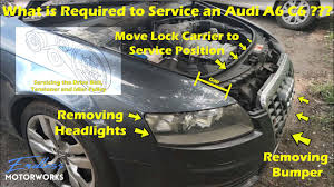Schedule a service appointment now at one of over 200 carmax locations. Removing The Front Bumper Headlights And Moving The Lock Carrier To Service Position Audi A6 C6 Youtube