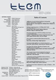Nro cui apellidos y nombres grupo; Table Of Contents Technics Technologies Education Management