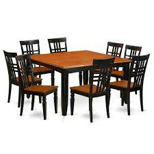 Check spelling or type a new query. Kitchen Table Set With One Parfait Dining Table 8 Chairs 44 Black Cherry 9 Piece Walmart Com Walmart Com
