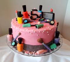 This cake was made for my lovely god daughter! Makeup Cake Cakecentral Com