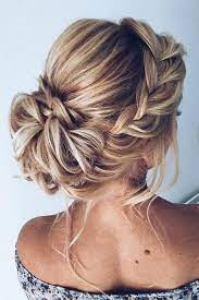 36 Chic And Easy Wedding Guest Hairstyles Wedding Guest Hairstyles Low Updo On Blonde Hair Easy Wedding Guest Hairstyles Hair Styles Wedding Guest Hairstyles