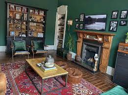 Boho Home Inspiration Green Furniture Living Room Persian Rug Living Room Rugs In Living Room