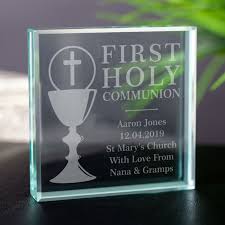 First holy communion gifts for boys and girls communion gift ideas www.firstholycommunionday.co.uk. First Holy Communion Gift For A Boy Crystal Glass Cross In Personalised Box Stationery Office Supplies Greeting Cards Springcanyonwsd Com