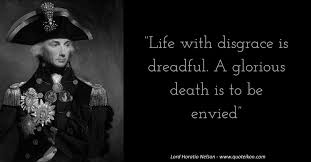 He joined the navy aged 12, on a ship commanded by a maternal uncle. 26 Of The Best Quotes By Horatio Nelson Quoteikon