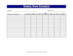 Sample Work Schedule Schedule Planner Monthly Schedule Template Schedule Template