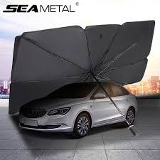 The best car sun shade. Car Sun Shade Cover Auto Sunshade Covers Interior Winscreen Front Windshield Sun Uv Protector Windscreen Parasol Car Sunshade Aliexpress