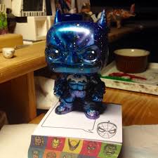 Fye @ emerald city comiccon. Batman Custom Galaxy Pop Custom Funko Pop Custom Pop Figures Funko Pop Batman