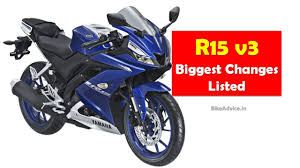 Yamaha is the brand of japan. List New R15 V3 Changes Engine Power Tyres Much More