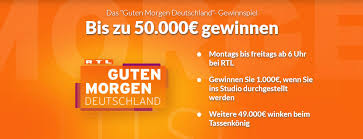 02.03.21 am montagmorgen erstrahlte das studio von «guten morgen deutschland» in neuem look. Rtl Guten Morgen Deutschland Gewinnspiel Gewinnspiel Test De