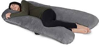 The lower part of the open end of the 'c' should reach up to your belly and support it. Best Pregnancy Pillow For 2021 The Shopping Mama