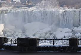 موجة برد تجمد شلالات نياغرا بالكامل منتديات شموخ مسندم