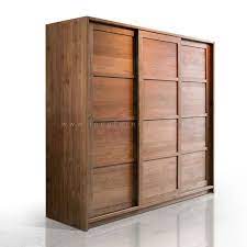 Warna lemari pakaian sliding minimalis menggunakan tehnik warna melamik. Lemari Pakaian Jati 3 Pintu Sliding Bedside Tables Cabinets Wellness Design Furniture