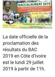 Le ministre de l'education, hatem ben salem, a remis aujourd'hui, vendredi 28 juin 2019, au chef du gouvernement, youssef chahed, les r�sultats de la session notons que les candidats à ce concours national ont reçu depuis ce matin leurs résultats par sms. Lycee Technique De Yopougon Tous Les Candidats Du Bac 2019 Auront Belle Et Bien Leur Resultat Le Lundi 29 Juillet 2019 Facebook